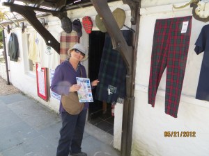 Tartan Shopping near Loch Lomond