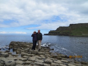 Scotland is out there somewhere to the East