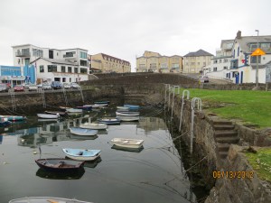 Pilgrim's Steps in the port of Portrush